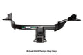 2123 ROGUE STAINLESS STEEL ECOHITCH TRAILER HITCH HIDDEN DESIGN 2IN BLACK