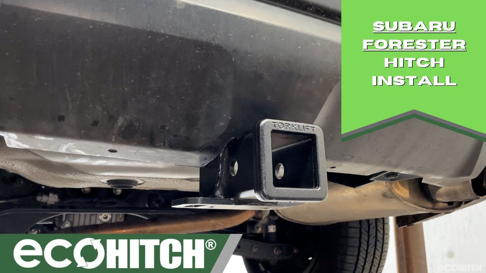 1418 FORESTER ECOHITCH TRAILER HITCH HIDDEN DESIGN 2IN BLACK