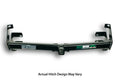 1120 SIENNA ECOHITCH TRAILER HITCH HIDDEN DESIGN 2IN BLACK