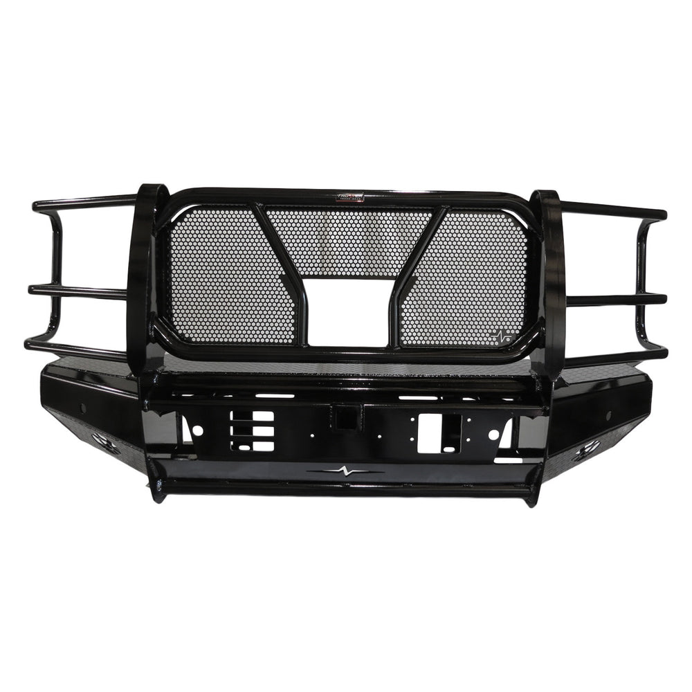 2323 F250/F350/F450 PRO FRONT BUMPER WITH CAMERA GLOSS BLACK POWDER COAT