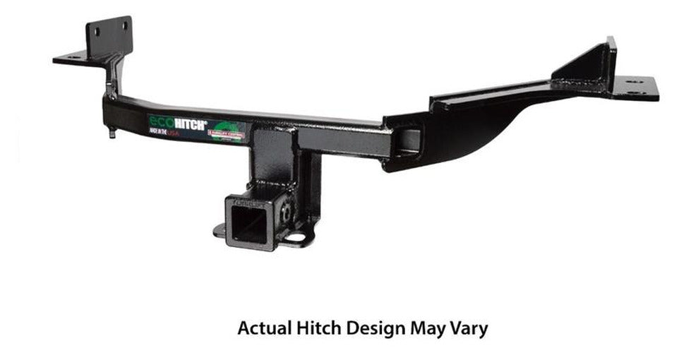 1114 SUBARU WRX/STI SEDAN ECOHITCH TRAILER HITCH INVISI DESIGN 2IN BLACK