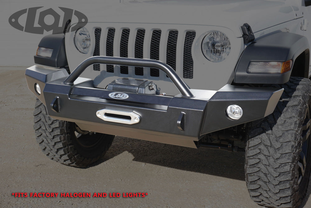 2011-2016 Ford F250-F350 Destroyer Base Front Bumper (Passenger Wing Only)