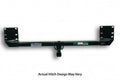 0914 FIT ECOHITCH TRAILER HITCH HIDDEN DESIGN 2IN BLACK
