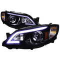 SMOKED LENS GLOSS BLACK HOUSING PRO