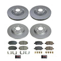 Power Stop 2021 Kia Sorento Front & Rear Z17 Coated Brake Kit