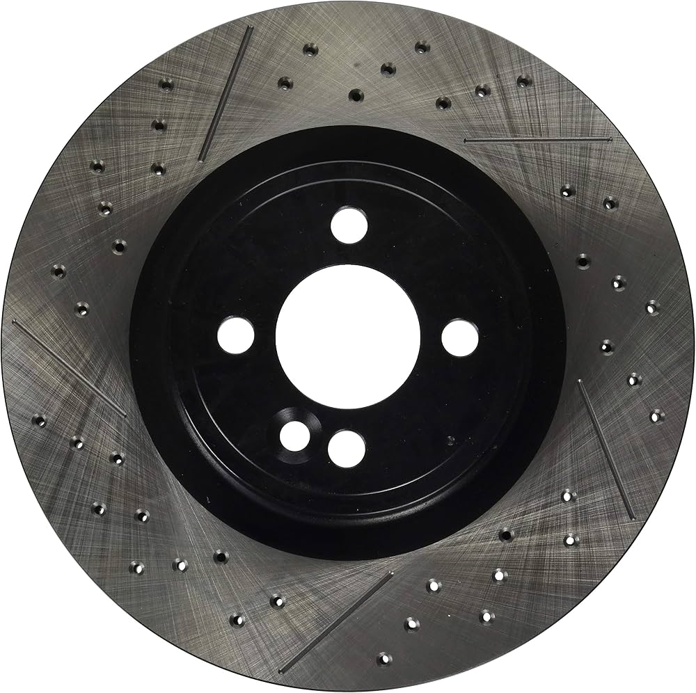 Centric Slotted & Drilled OE Design Brake Rotor