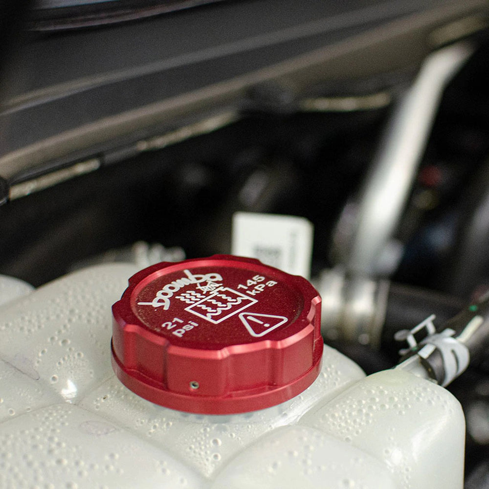FORD RADIATOR RESERVOIR COVER CAP - NATURAL