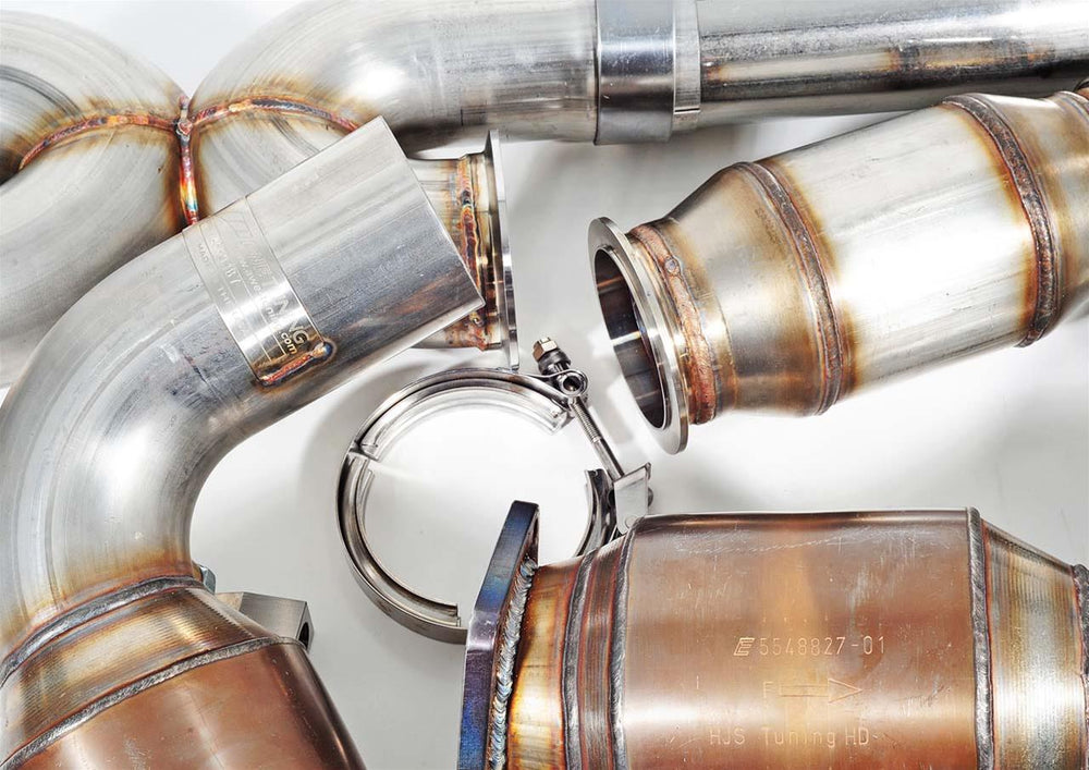 AWE Performance Exhaust for Porsche 997.2 Turbo / S - Stock Tips