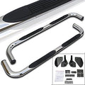3 INCH ROUND STAINLESS FINISH SIDE