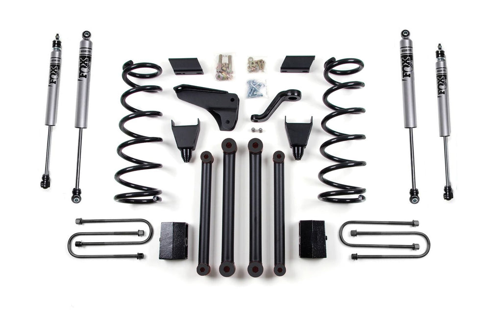 20102013 RAM 2500 POWERWAGON 4WD 3IN SUSP LIFT SYSTEM FRT COIL RR BLOCK FOX SHKS