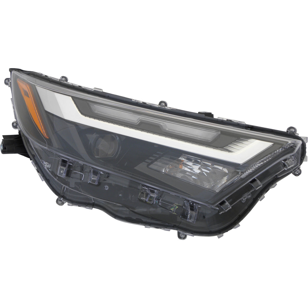 TY RAV4 ADVTRAILTRD OFFROADXLEXLE PREM 2224/LE 2324 HEADLAMP ASSY USA BLTW/O LED SGL LMP RH