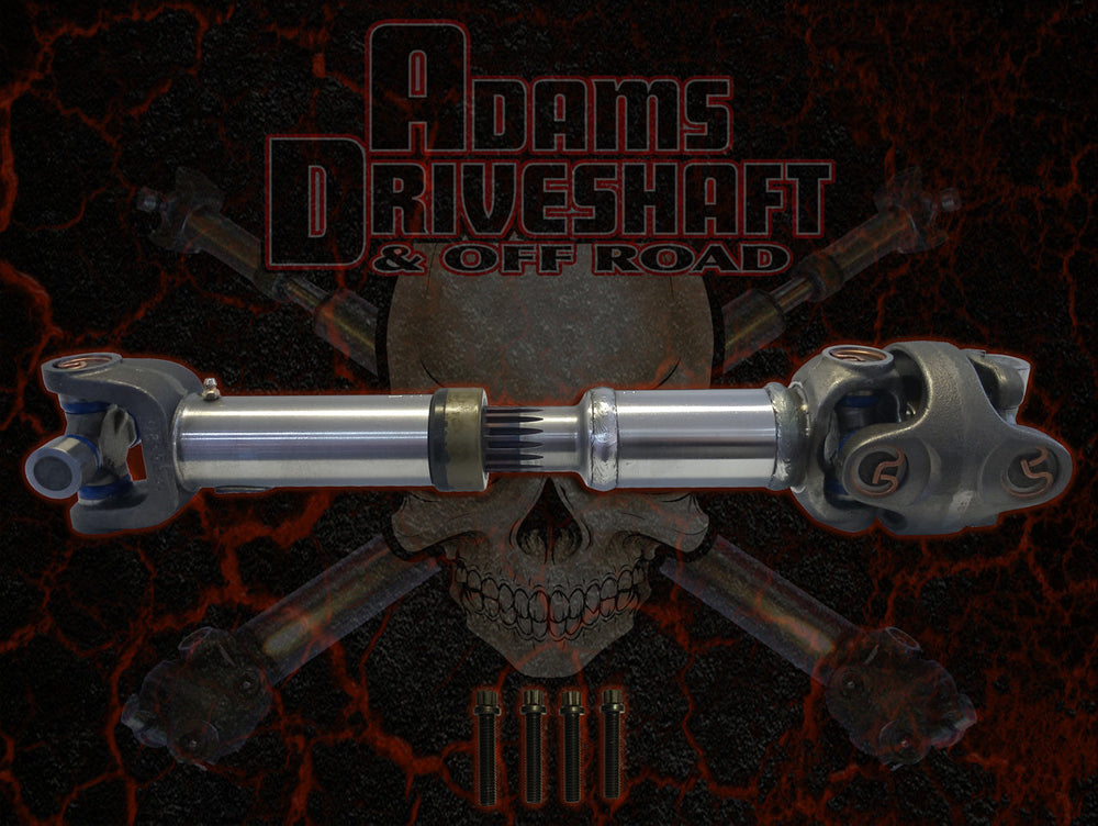 ~(18 lbs. 30X6X6)~ YJ Rear 1310 CV Greaseable Driveshaft 88 to 93 only