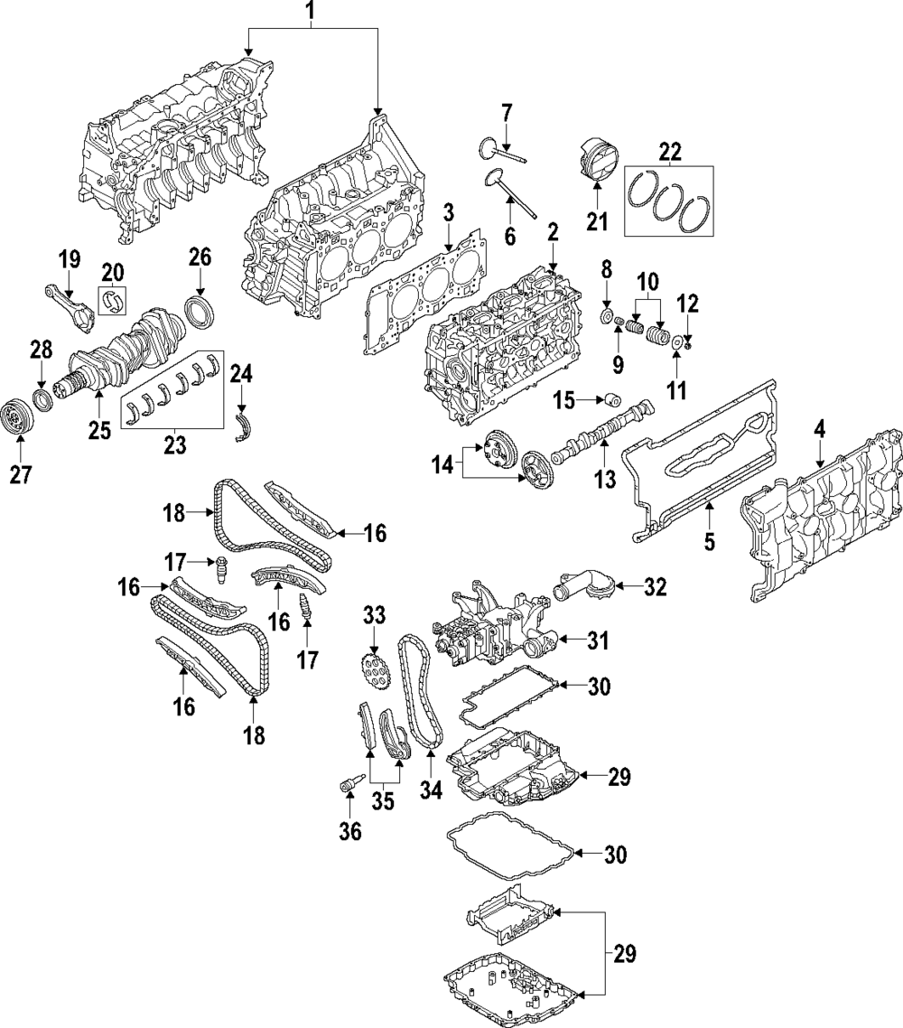 Intake Camshaft (Cylinders 1-3)