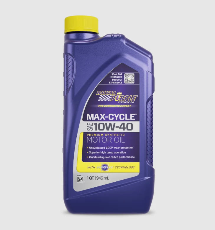 Max-Cycle Synthetic 4-Stroke Motorcycle Oil