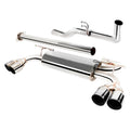 4-Inch Quad Tip Cat-Back Exhaust System