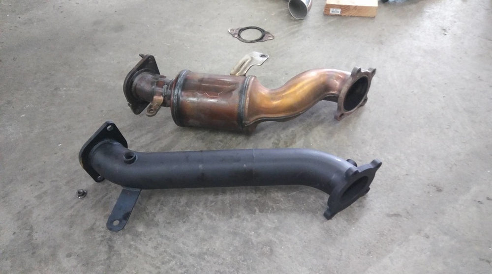 3" Catless Downpipe