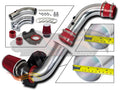 Aluminum Cold Air Intake with Red Air Filter