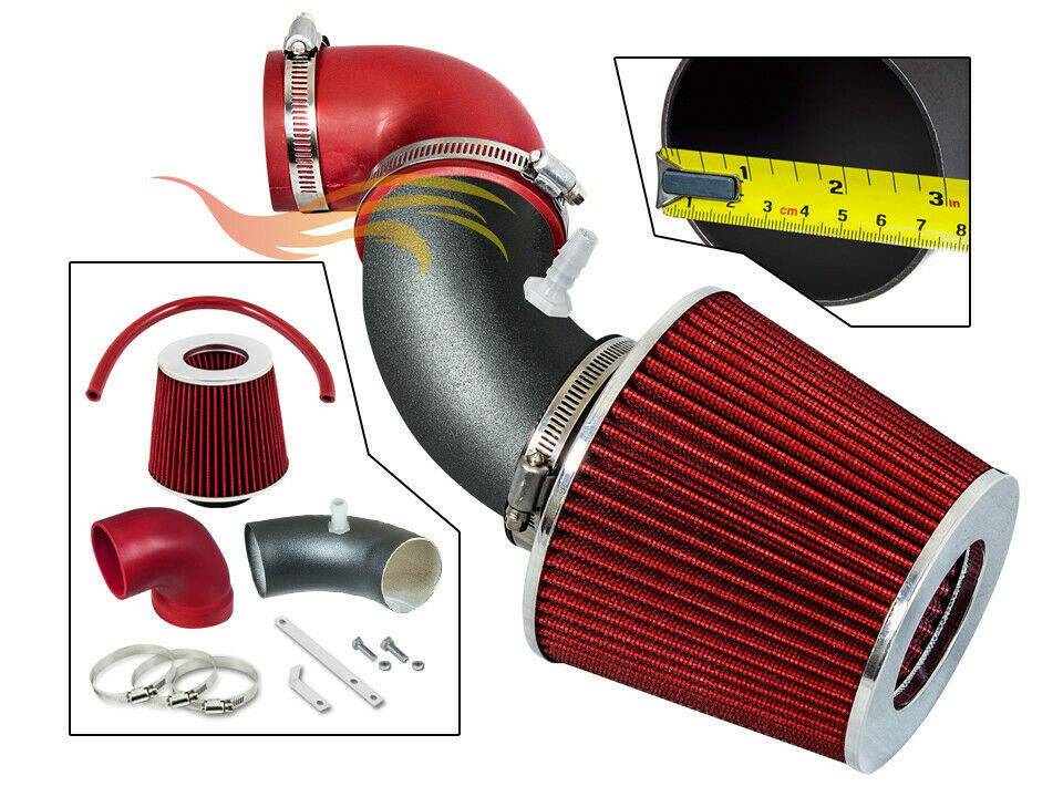 Short Ram Air Intake Kit, Red 1.5L 4-Cyl