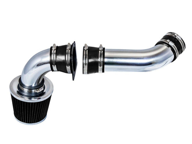 High-Flow Air Filter Kit with Aluminum Pipe and Heat Shield