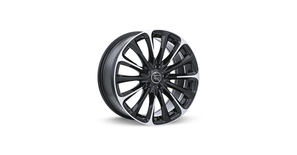 Poison 16-Inch Black Machined Alloy Wheel