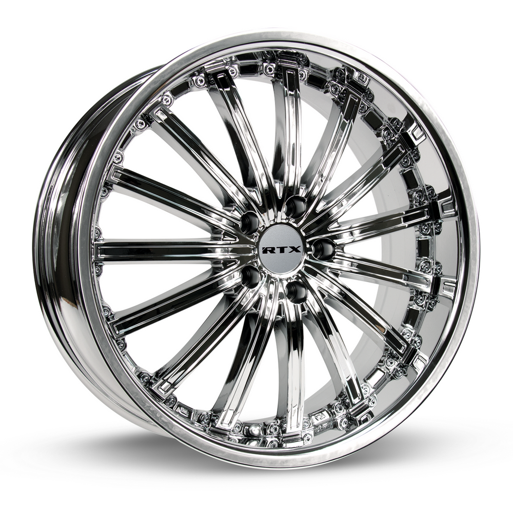 Elite 18x8 +42 73.10mm PVD Chrome Multi-Spoke Wheel
