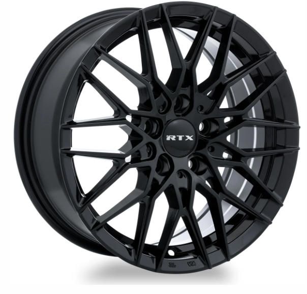 20x8.5 Gloss Black Mesh Wheel