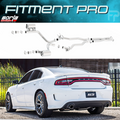 Borla 2015-2022 Charger SRT 392 / Scat Pack 6.4L Atak Catback Exhaust Single Split Rear Exit