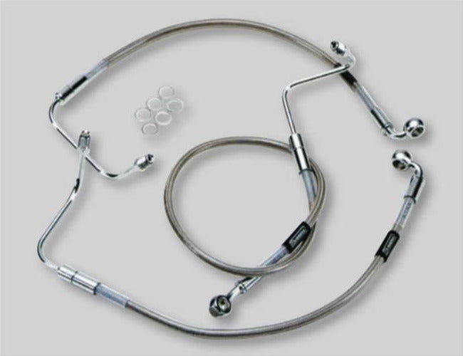 Stainless Steel Extended Front Brake Line Kit