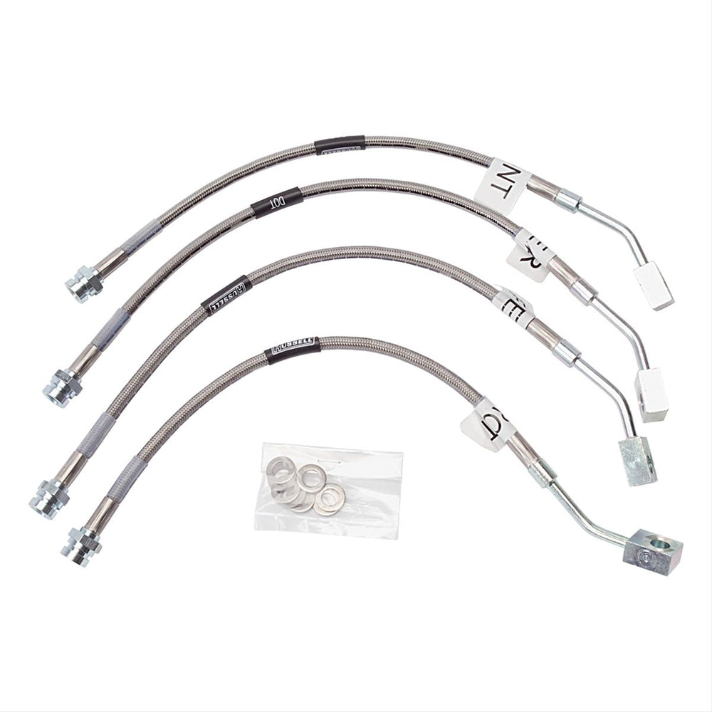 Stainless Steel Braided Brake Line Kit