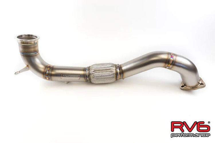 3.0-inch Stainless Steel Catted Downpipe and Front Pipe