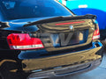 E82 Carbon Fiber GTX Trunk Spoiler