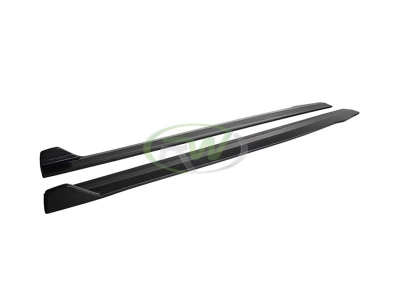 GTX Carbon Fiber Side Skirt Extensions