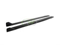 GTX Carbon Fiber Side Skirt Extensions