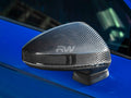 Dry Carbon Fiber Mirror Caps