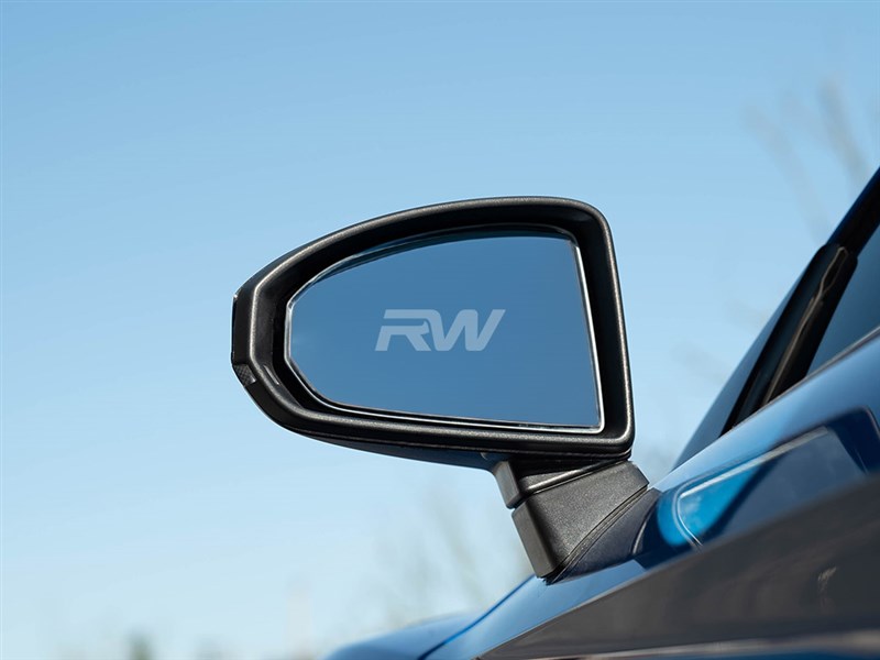 Dry Carbon Fiber Mirror Caps