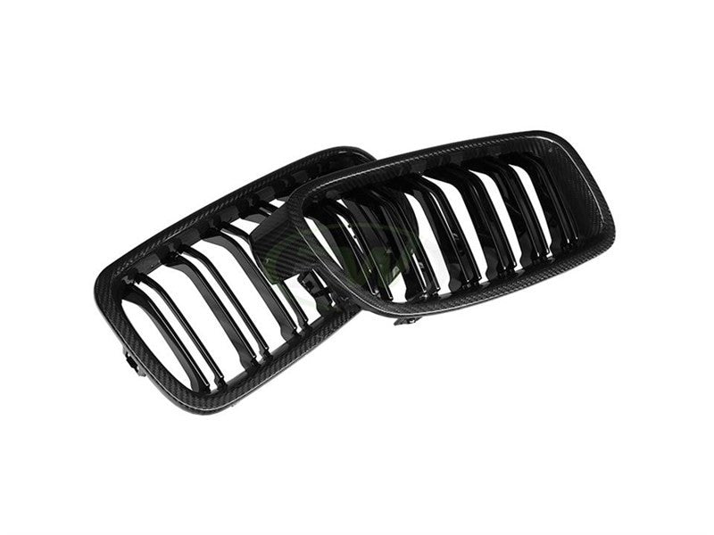 Double Slat Carbon Fiber Grilles