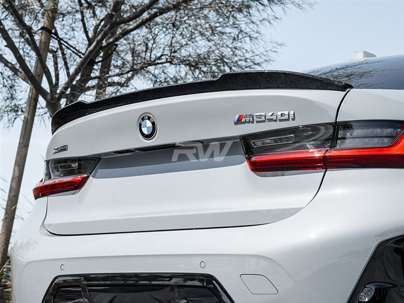 CS-Style Forged Carbon Fiber Trunk Spoiler