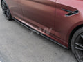 2x2 Carbon Fiber Side Skirt Extensions