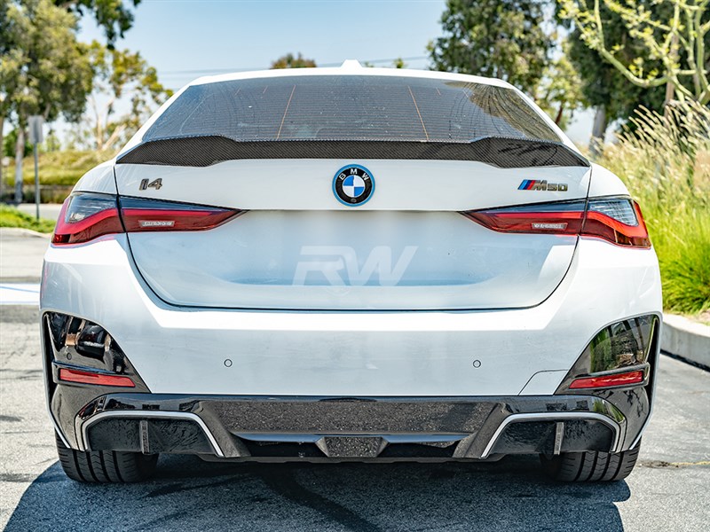 Dry Carbon Fiber Trunk Spoiler