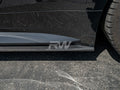 RWS Carbon Fiber Side Skirt Extensions