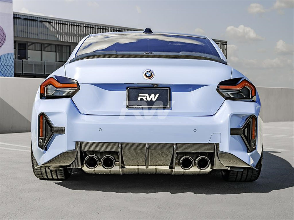 2x2 Twill Carbon Fiber Trunk Spoiler