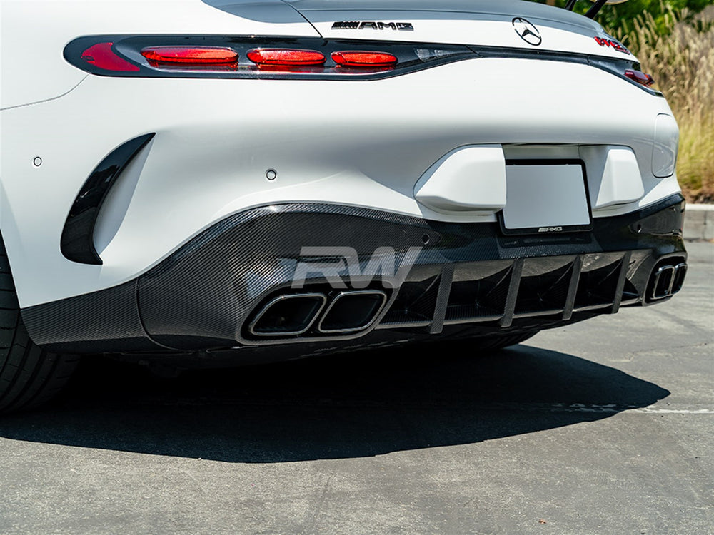 2x2 Carbon Fiber Rear Diffuser
