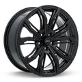Black Widow 19x9 +38mm 5x114.3 Satin Black Alloy Wheel