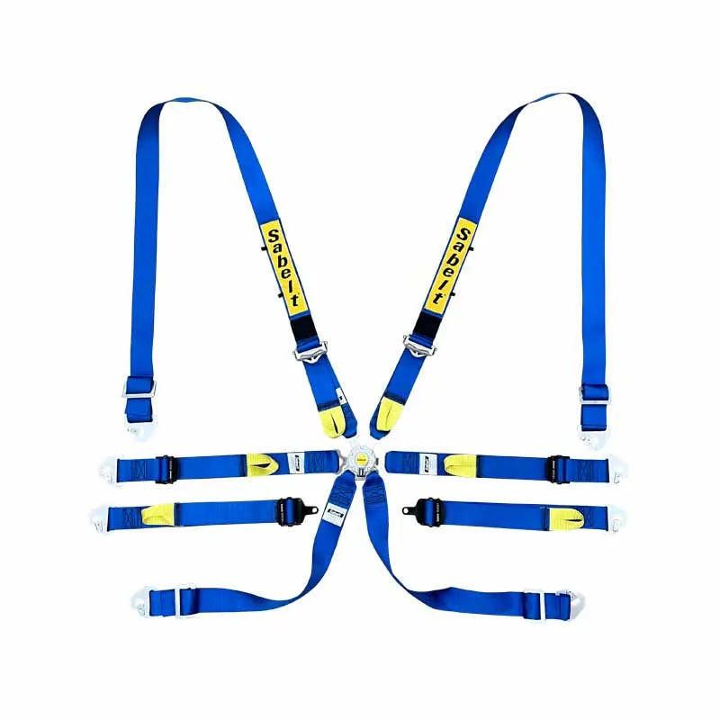 Enduro Silver 6-Point Racing Harness