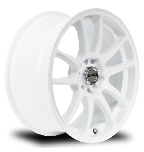 17x8 +35 5 Spoke Wheel Satin White