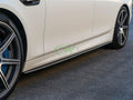2x2 Carbon Fiber Side Skirt Extensions