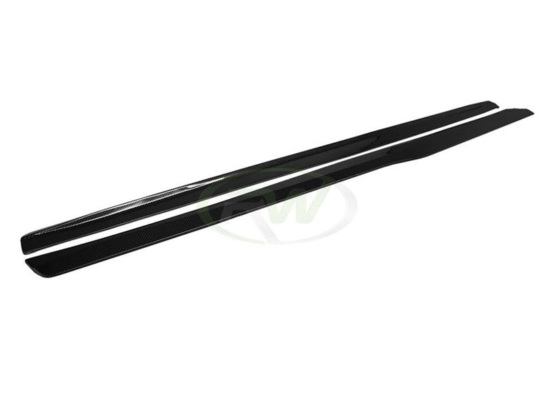 GTX Carbon Fiber Side Skirt Extensions