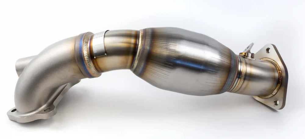 3-Inch 304 Stainless Steel Catted Down Pipe