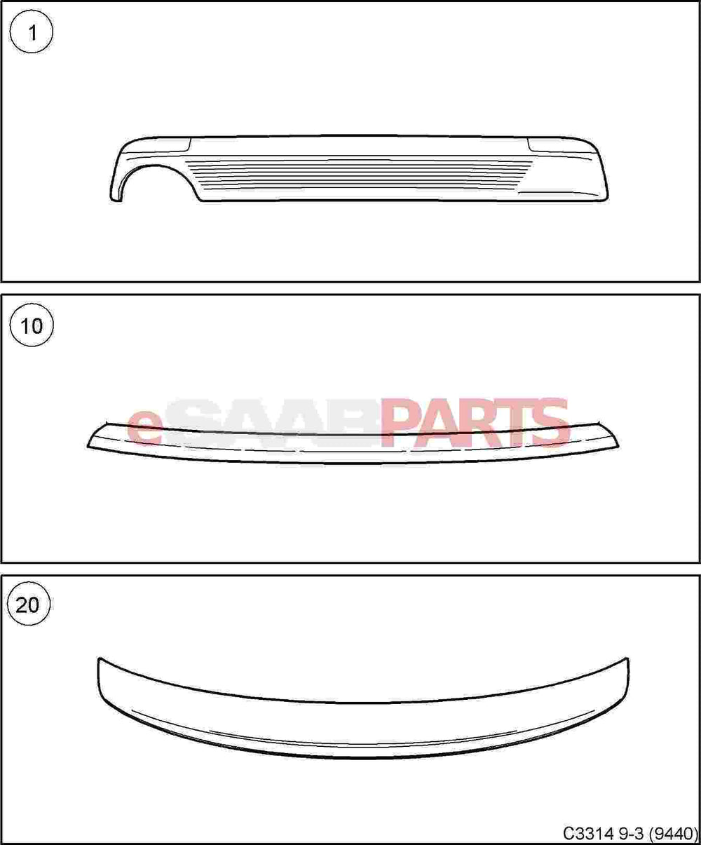 Trunk Lid Aero Bridge Spoiler