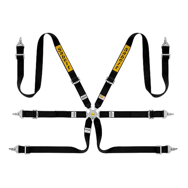 Steel Saloon Rally 6 Point Harness
